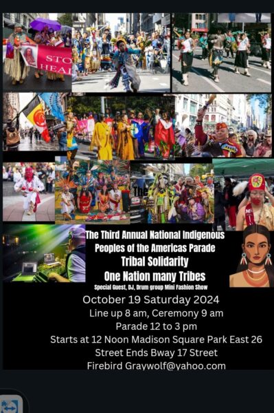 The 3rd Annual National Indigenous Peoples of the Americas Parade 2024