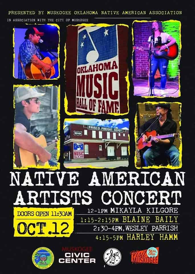 Native American Artists Concert Pow Wow Calendar