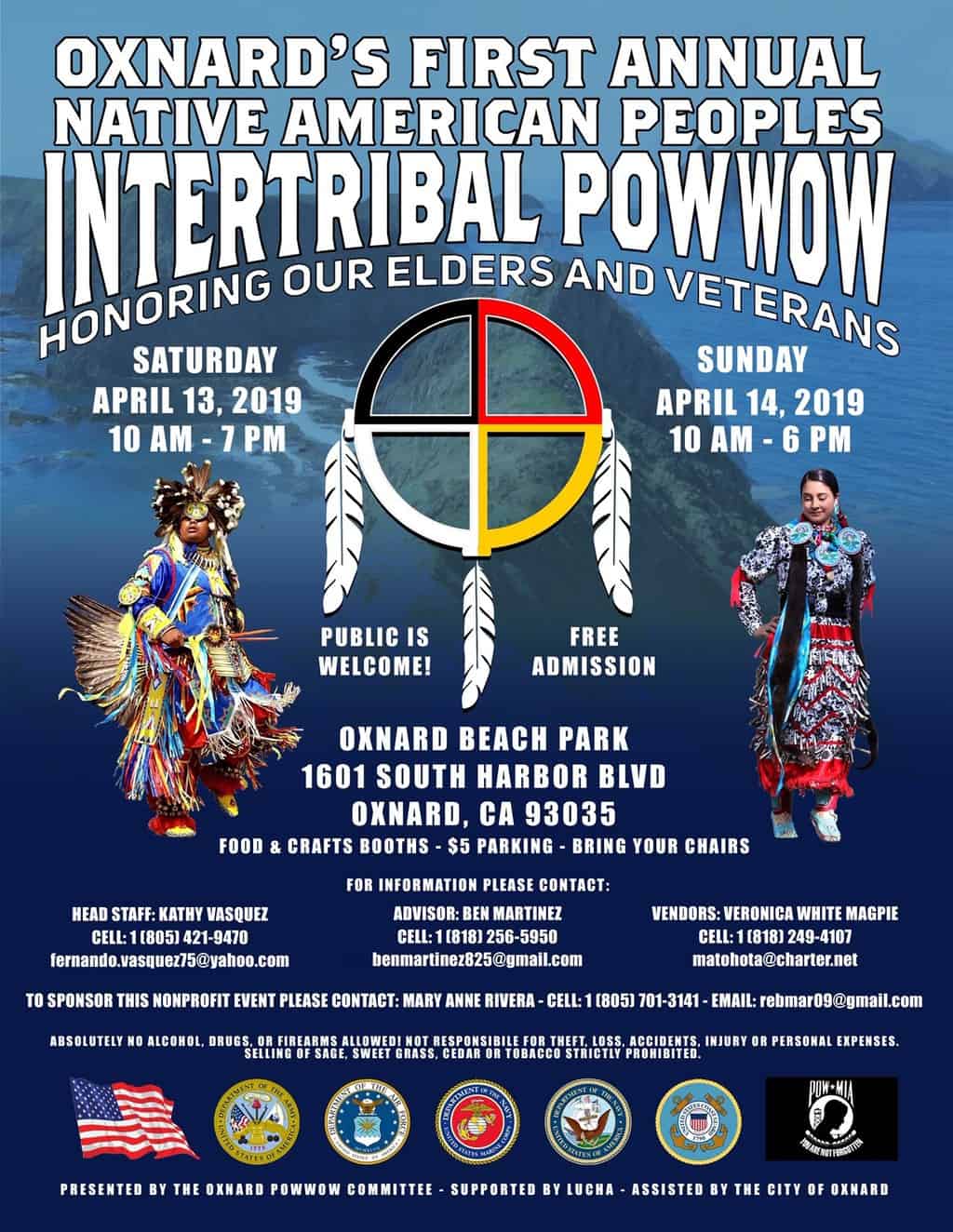 The Native American Peoples Intertribal Pow Wow "Honoring our Elders and Veterans" (2019)