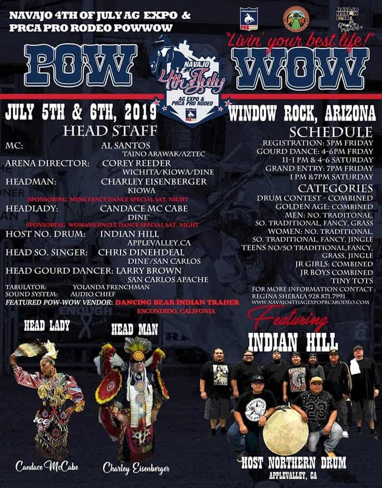 Navajo 4th of July AG Expo & PRCA Pro-Rodeo Pow Wow (2019)