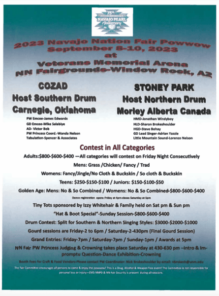 Navajo Nation Fair Pow Wow 2023