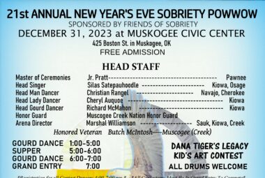 21st Annual New Year’s Eve Sobriety Pow Wow 2023
