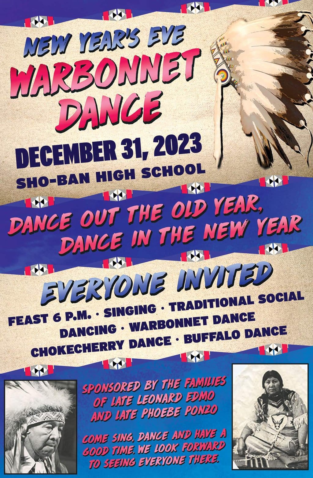 New Year's Eve Warbonnet Dance