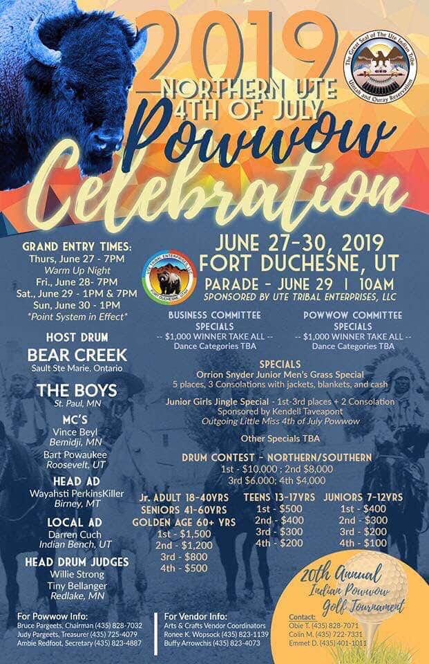 Northern Ute 4th of July Pow Wow (2019)