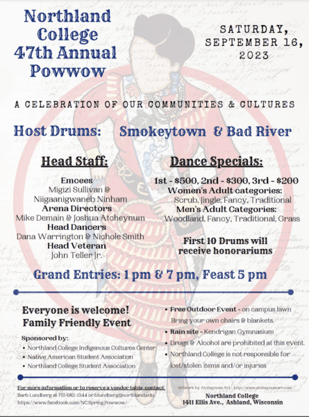 47th Annual Northland College Pow Wow 2023