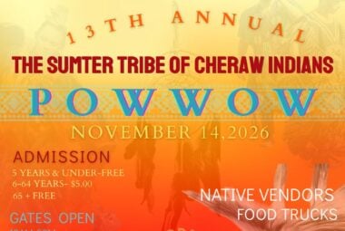 13th Annual Sumter Tribe of Cheraw Indians Pow Wow 2026