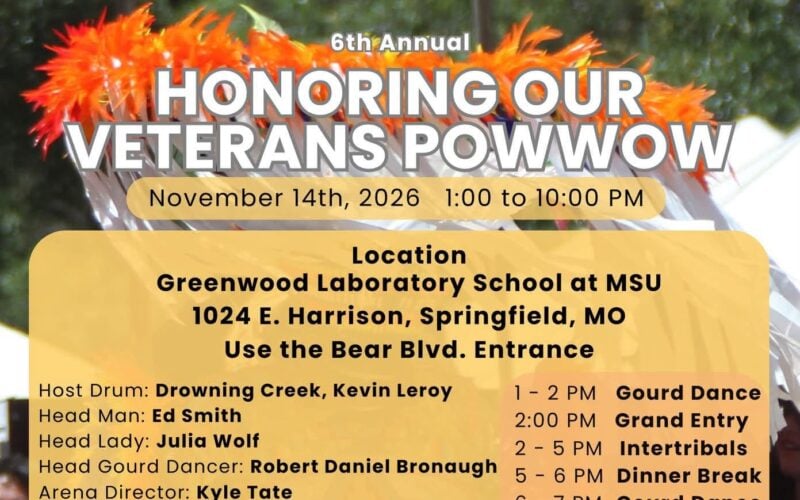 6th Annual Honoring Our Veterans Pow Wow 2026