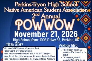 2nd Annual Perkins-Tryon High School Native Student Association Pow Wow 2026