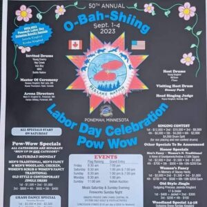 O-Bah-Shiing Labor Day Celebration Pow Wow 2023