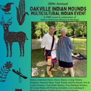 36th Annual Oakville Indian Mounds Multicultural Indian Event 2025