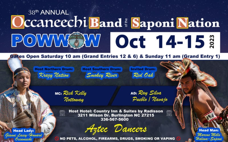 38th Annual Occaneechi-Saponi Pow Wow 2023