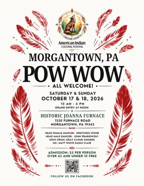 Chester County American Indian Cultural Festival & Pow Wow 2026