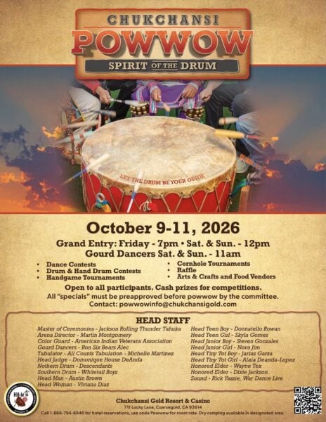 Chukchansi Pow Wow 2026
