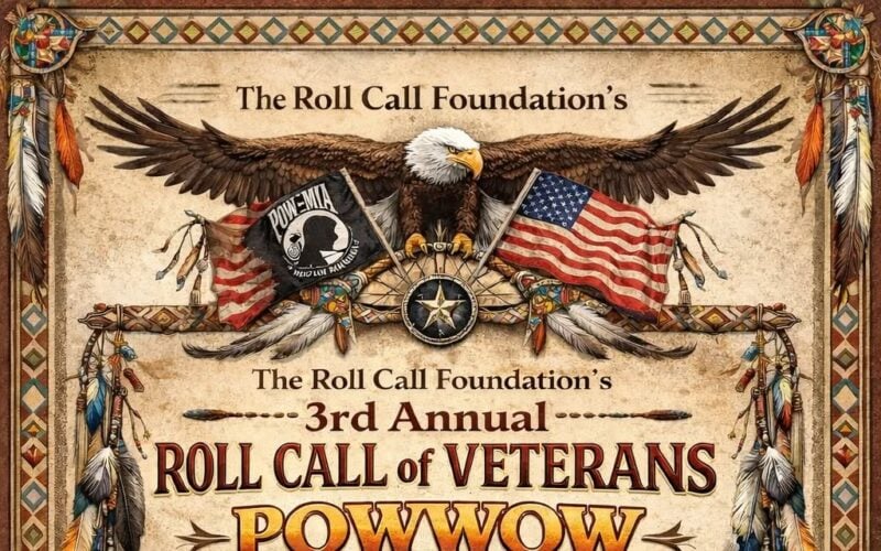 3rd Annual Roll Call of Veterans Pow Wow 2026