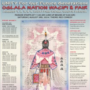 Oglala Lakota Nation Wacipi and Fair 2024