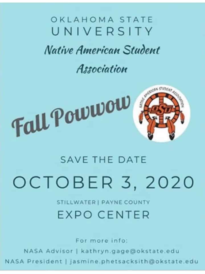 Okstate Calendar 2022 Oklahoma State University Fall Powwow – Pow Wow Calendar