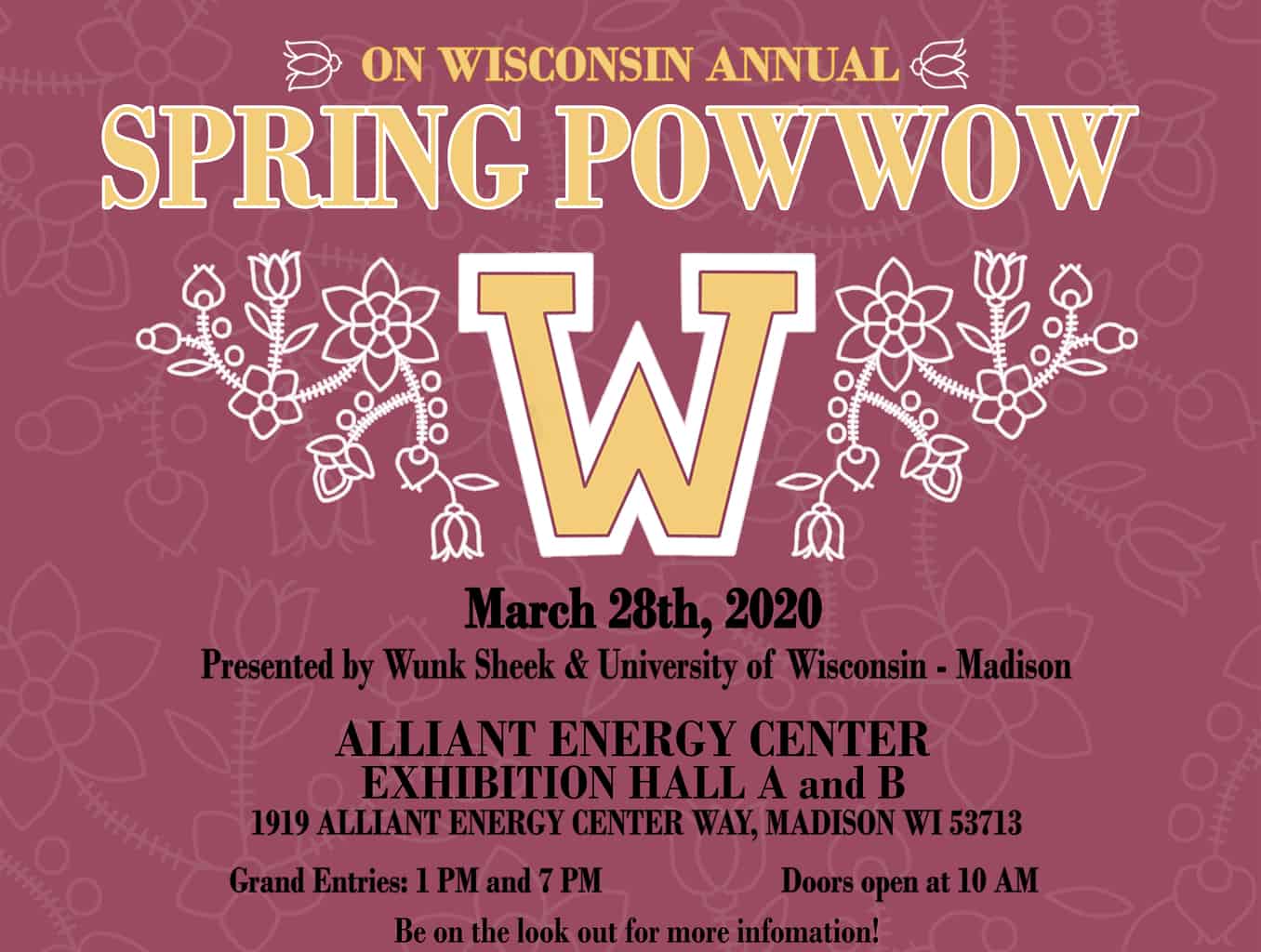 On Wisconsin Annual Spring Pow Wow Pow Wow Calendar