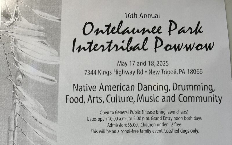16th Annual Ontelaunee Park Intertribal Pow Wow 2025