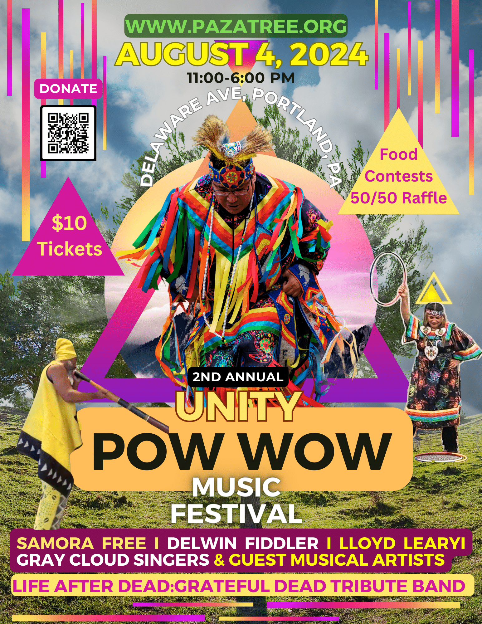 Paza, Tree of Life Unity Pow Wow Music Festival 2024