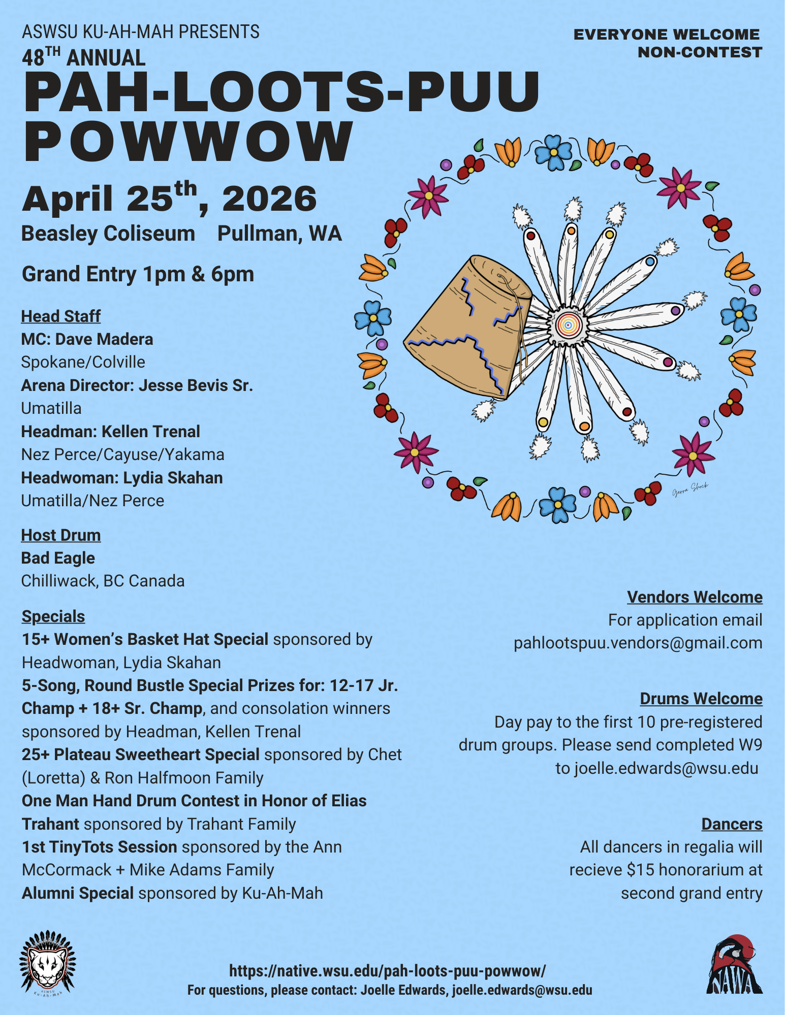 48th Annual ASWSU Pah-Loots-Puu Pow Wow 2026