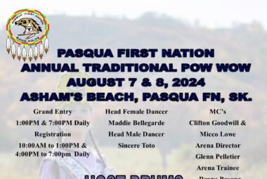 Pasqua  First Nations Annual Traditional Pow Wow 2024