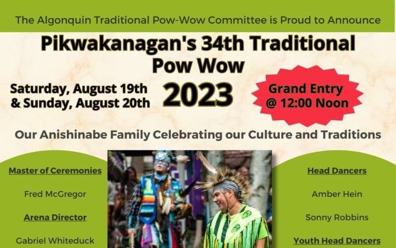 Pikwakanagan’s 34th Traditional Pow Wow 2023