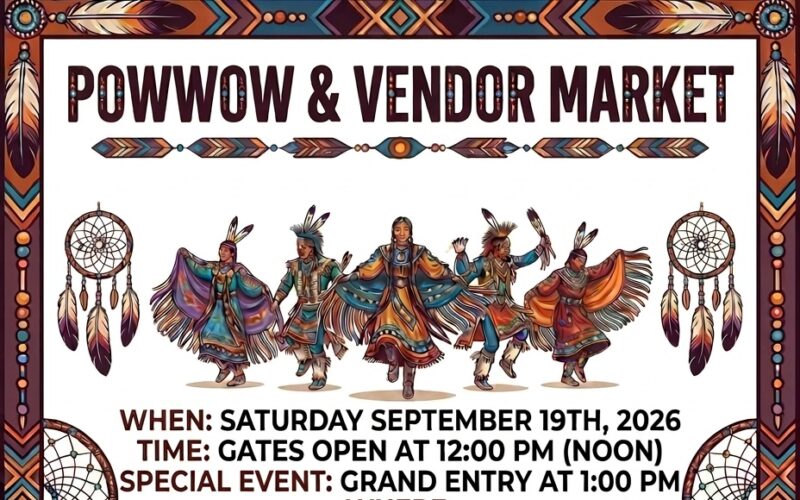Northern Cherokee Nation Pow Wow & Vendor Market 2026
