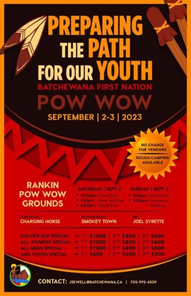 Preparing the Path for Our Youth Batchewana First Nation Pow Wow 2023