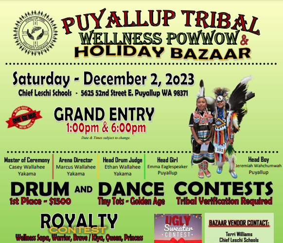 Puyallup Tribal Wellness Pow Wow 2023
