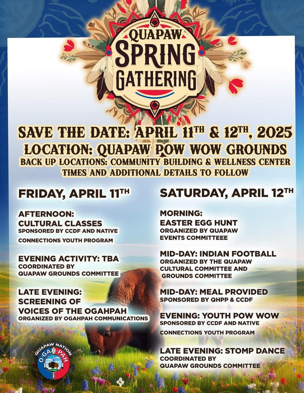 Quapaw Nation Spring Gathering 2025