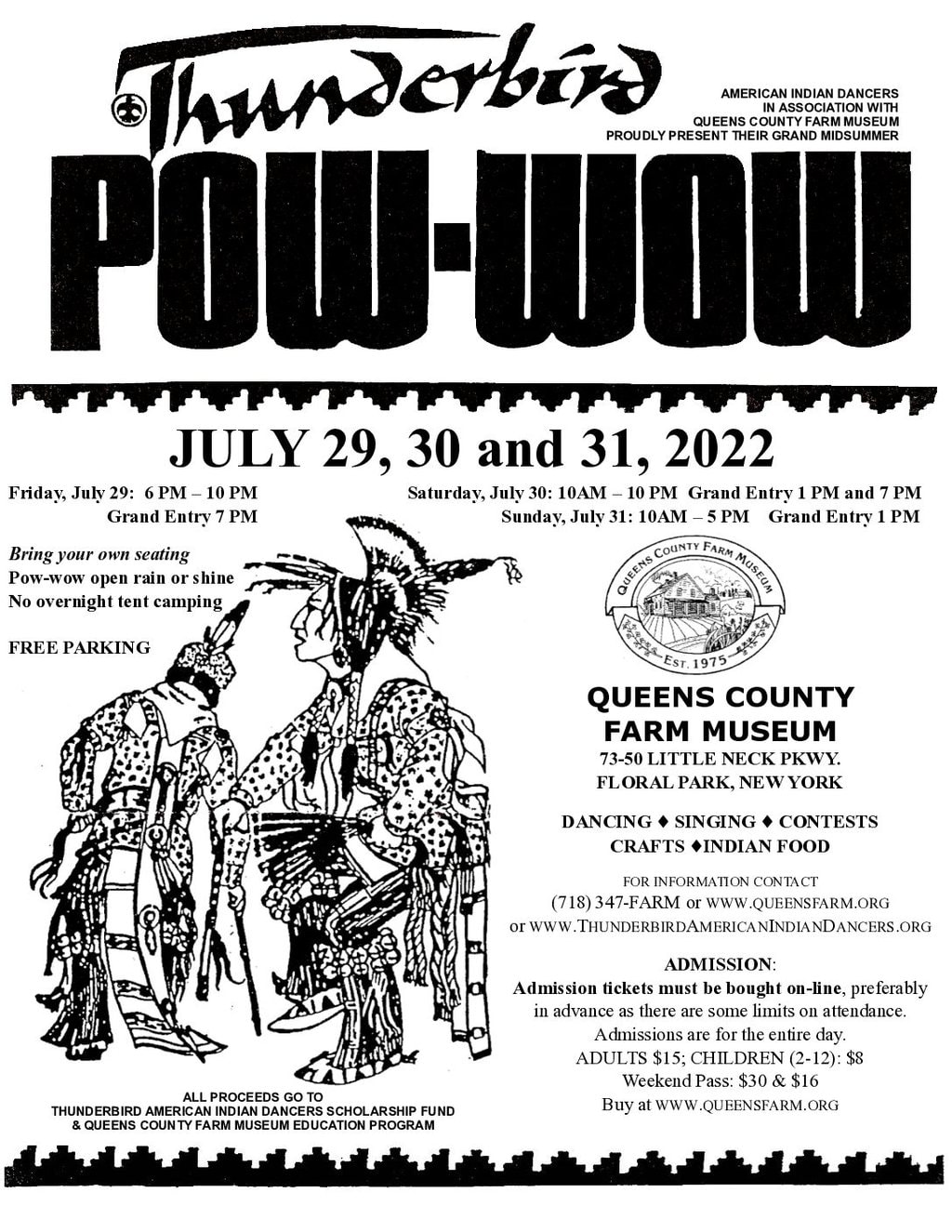 43rd Annual Grand Mid-Summer Pow Wow at Queens Farm Museum (2022)
