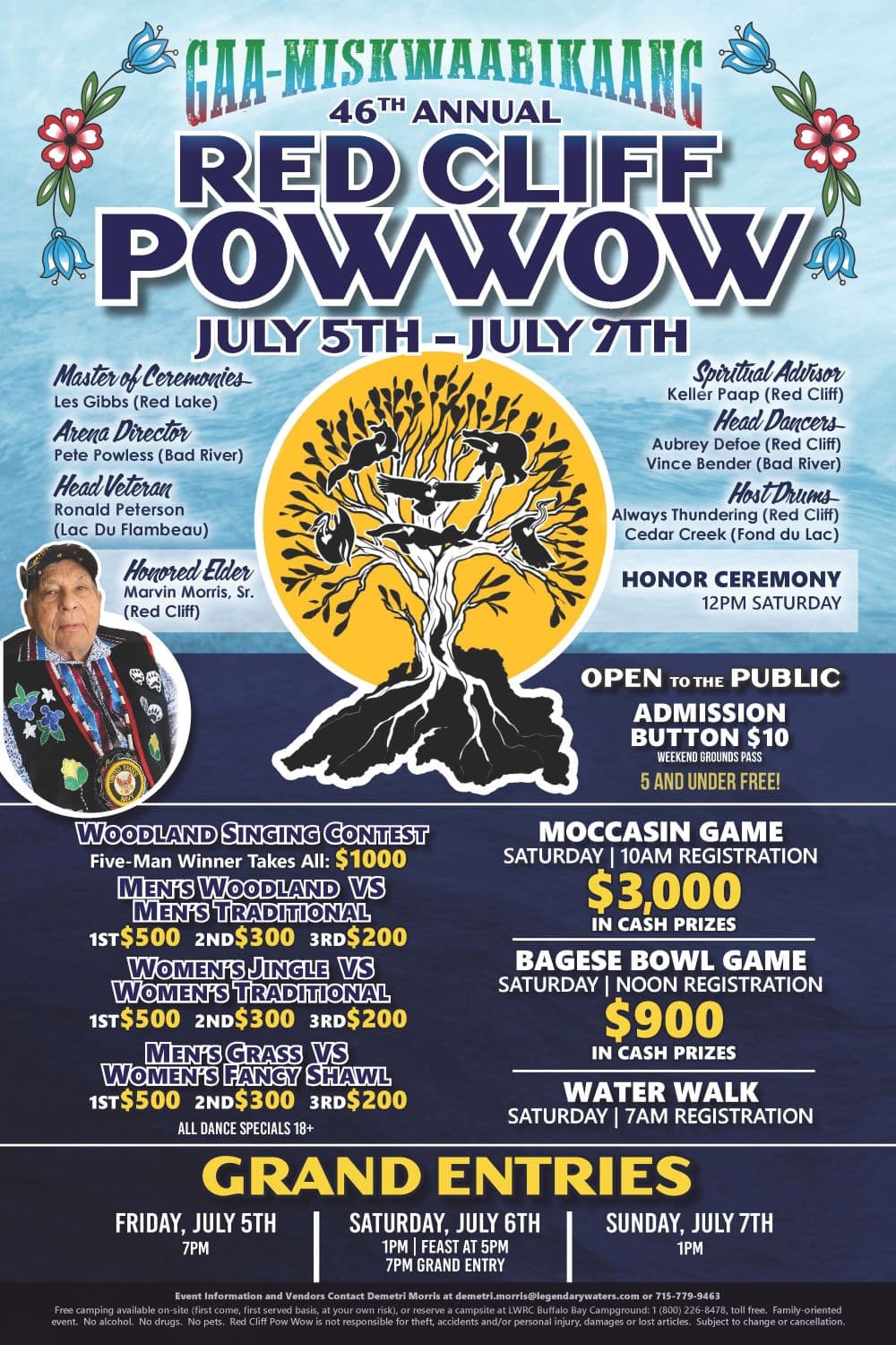 46th Annual Red Cliff Pow Wow 2024 Pow Wow Calendar