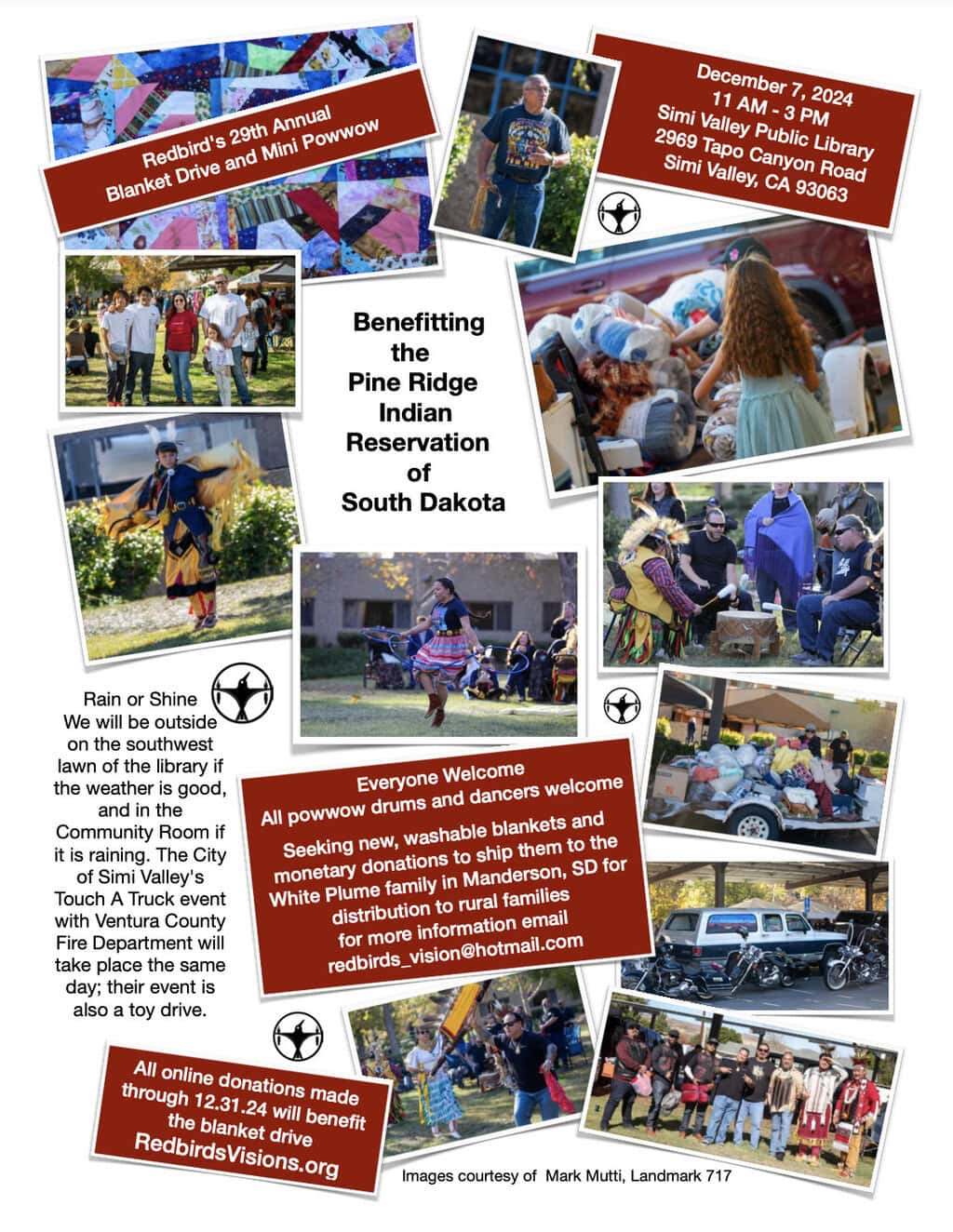 Redbird's 29th Annual Blanket Drive and Mini Pow Wow 2024