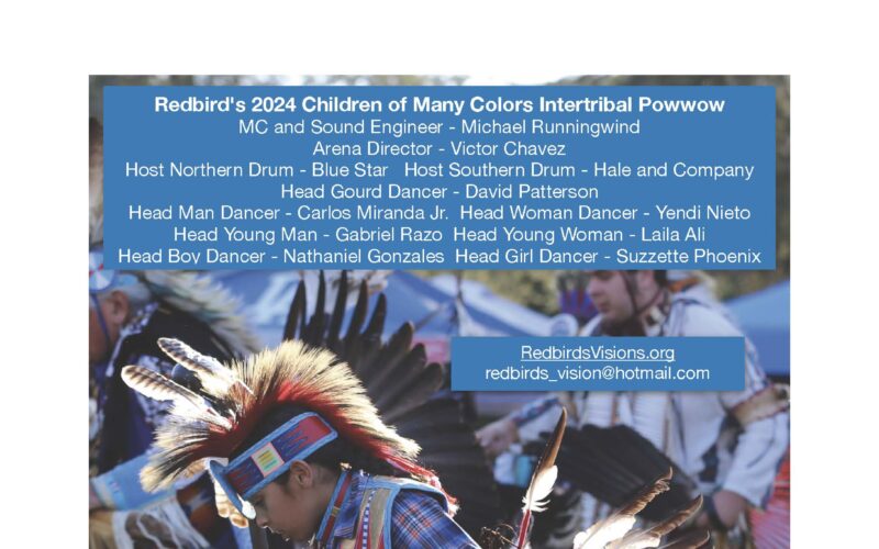 Redbird’s 21st Children of Many Colors Intertribal Pow Wow 2024