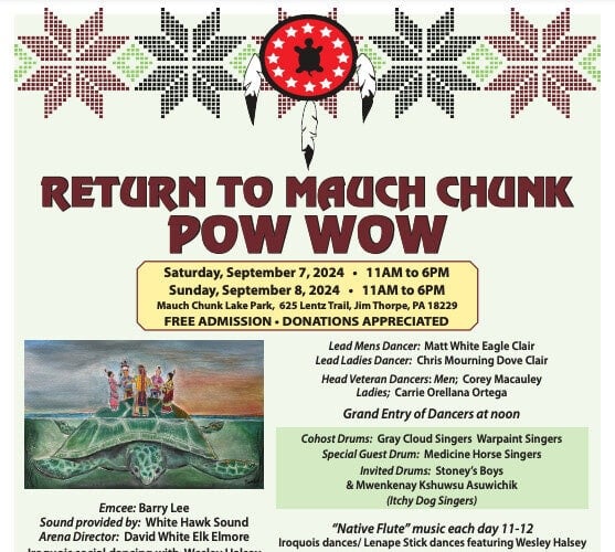 Return to Mauch Chunk Pow Wow 2024