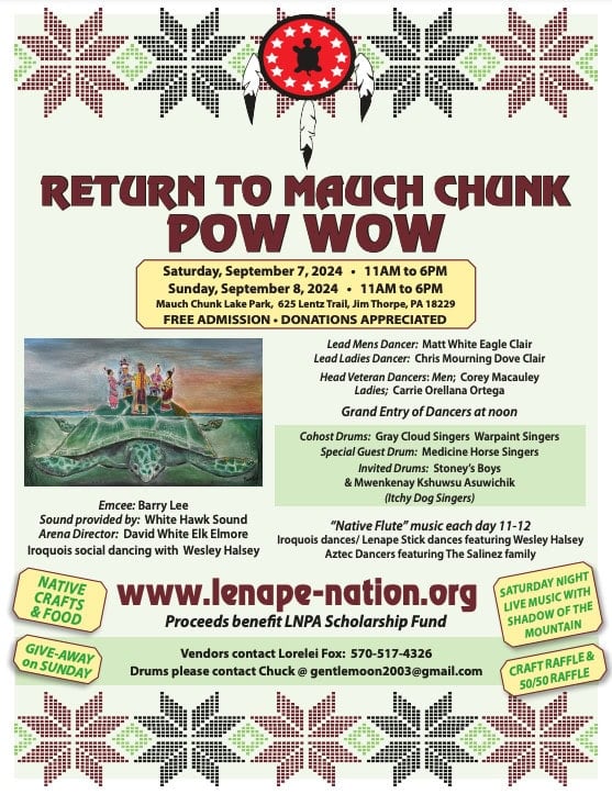 Return to Mauch Chunk Pow Wow 2024