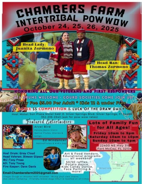 Chambers Farm Intertribal Pow Wow 2025 Chambers Farm Intertribal Pow Wow 2025