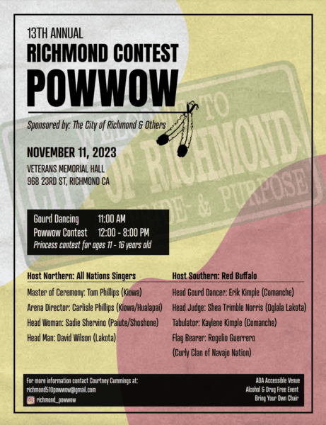 13th Annual Richmond Contest Pow Wow 2023