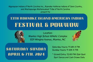 Roanoke Island Native American Heritage Festival and Pow Wow 2024