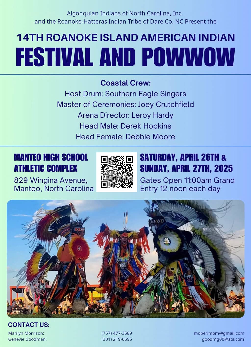 Roanoke Island Native American Heritage Festival and Pow Wow 2025