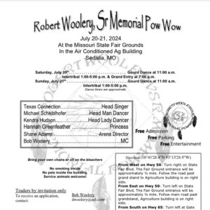 Robert Woolery Sr. Memorial Pow Wow 2024