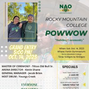 Rocky Mountain College - Honoring Our Communities Pow Wow 2023