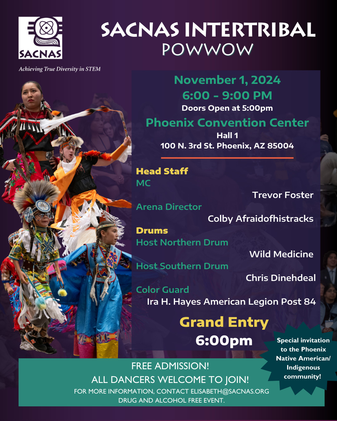 SACNAS Intertribal Pow Wow 2024