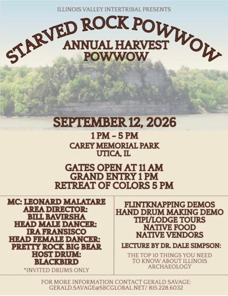 Starved Rock Harvest Pow Wow 2026