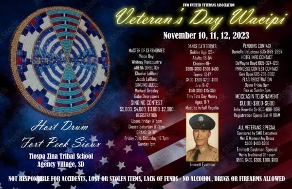 SWO United Veterans Association Veteran’s Day Wacipi 2023