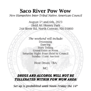 Saco River Pow Wow 2023