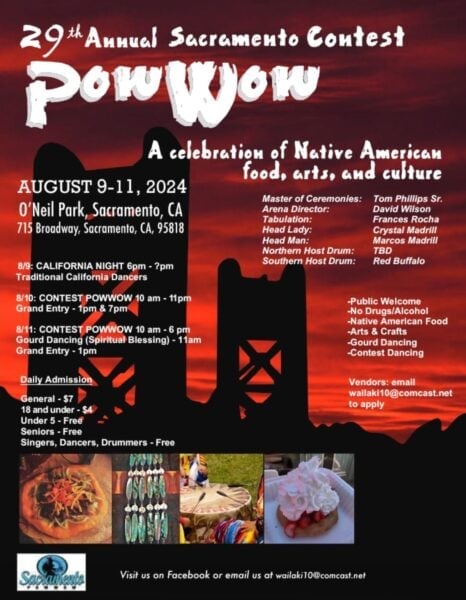29th Annual Sacramento Contest Pow Wow 2024