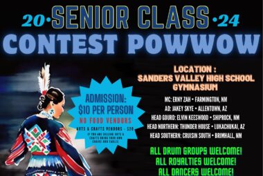 Sanders Valley High School Senior Class Contest Pow Wow 2024