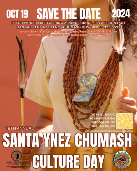 18th Annual Santa Ynez Chumash Culture Day 2024