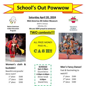 Annual School's Out Pow Wow (Wichita, KS) 2024